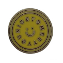Souvenir Gifts Metal Badge Cheap Name Pin Badge Wholesale (JH0038)